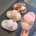 Winterpantoffeln für Kinder mit flauschigem Fleecefutter, rutschfester Sohle, Unisex, kuschelige Hausschuhe für Kleinkinder und Schulkinder_voghion.com