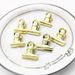 Clip Gold Ticketclip 22mm kleine runde Metallclipbox Briefpapierclip Eisenclip Direktverkauf_voghion.com