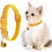 Cat Collars With Bells Paw Print Design Pet Collars Safe Quick Release Cat Collar Adjustable Cute Kitten Collar For Cats Or Dogs_voghion.com