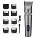 Professional Hair Clipper Set - Cordless Electric Trimmer For Men & Kids, Home Haircut Kit With Rechargeable Battery_voghion.com