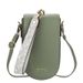Women's Wallet New Baellerry Korean Version Multi-Card Slot Clutch Fashion Solid Color Single Shoulder Crossbody Phone_voghion.com