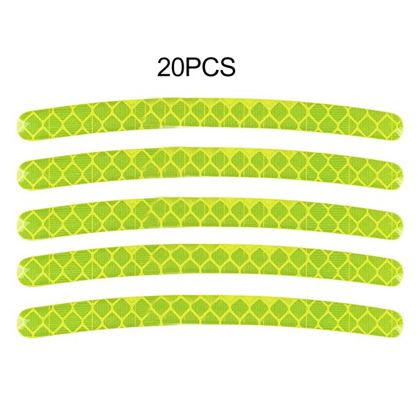 Yuanmheng Autocollant de Roue de Voiture Bande réfléchissante Autocollant de Moyeu de Roue de Voiture étanche Bande de Conduite pour véhicule_voghion.com