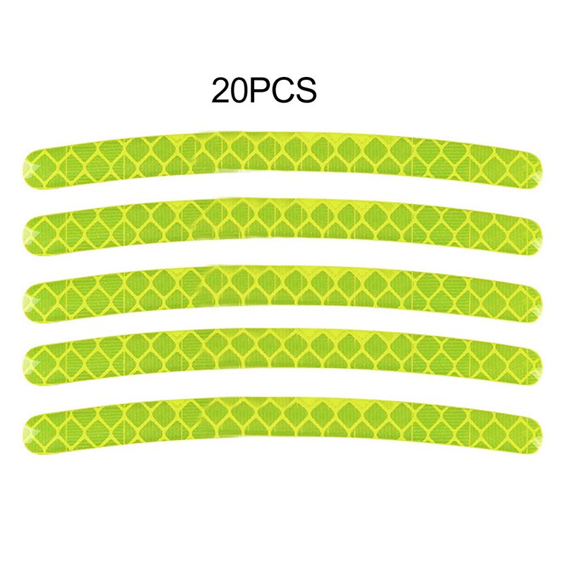 Yuanmheng Car Wheel Sticker Reflective Stripe Waterproof Car Wheel Hub Sticker Driving Tape for Vehicle_voghion.com