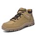 6658 Microfiber Men's Martin Boots Chelsea Range Khaki, Choose Size And Tell Seller_voghion.com