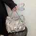 Sparkling Sequin Large Capacity Commuting Tote Bag 2025 Womens Zipper Closure Shoulder Bags Fashion Handbag 250530_voghion.com