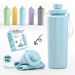 Sports Bottle Portable Anti-drop High Temperature Resistant Foldable Food-grade Silicone Water Cup_voghion.com