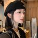 2025 Autumn Winter New Beret For Women, Face Slimming, Reversible Forward Hat, Korean Style, Large Head Circumference,_voghion.com