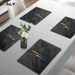 New Placemat High-end Waterproof Oil-proof Dining Small Nordic Style Wipeable Table Mat Household Sense Of Ceremony_voghion.com