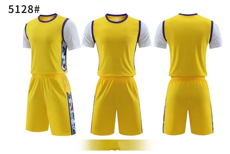 Deux maillots imprimés sur un ensemble de maillots de basket-ball pour femmes, uniforme de classe d'étudiant masculin, uniforme d'équipe de compétition d'activités_voghion.com