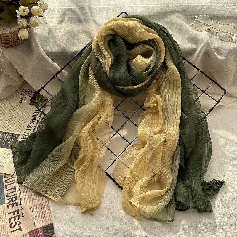 Sciarpa di seta alla moda unisex, sciarpa di seta e lana, sciarpa di seta ricamata in seta di gelso, scialle alla moda_voghion.com