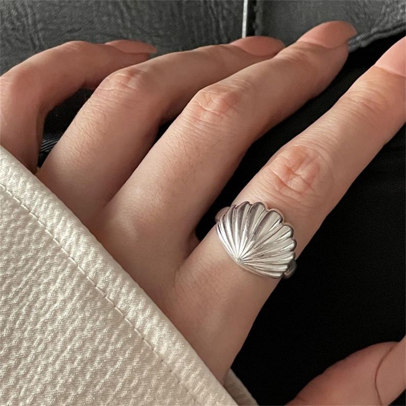 Verkaufsschlager - Manschettenknöpfe aus Opal und Muschel für Mädchen, Neu 2024, Modischer Retro-Schmuck, Geschenk, Damenring_voghion.com