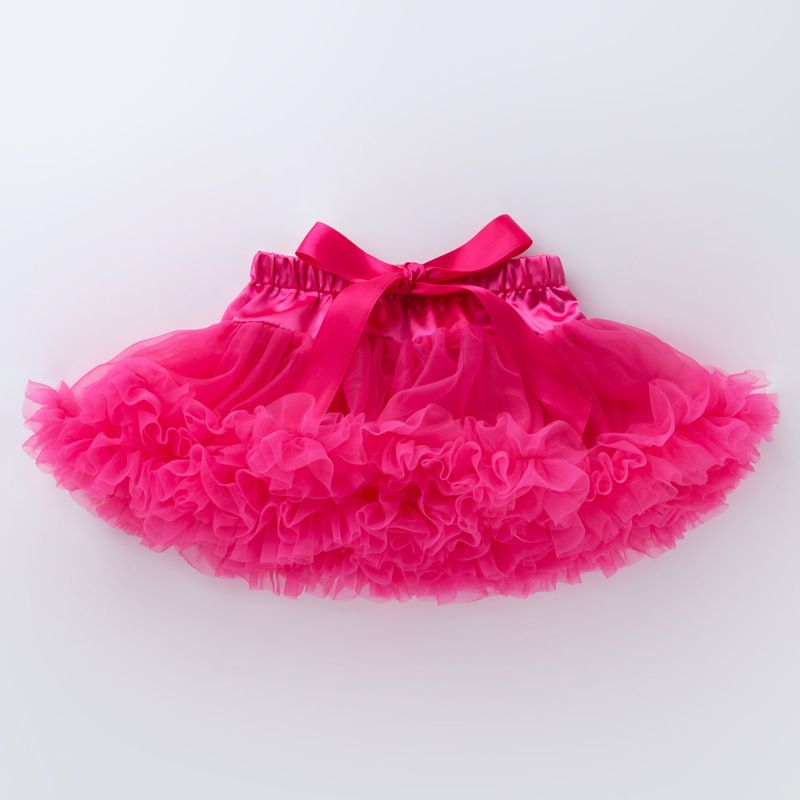 Baby clothes Children's baby tutu fashion princess skirt baby candy colour mesh half-body skirt_voghion.com