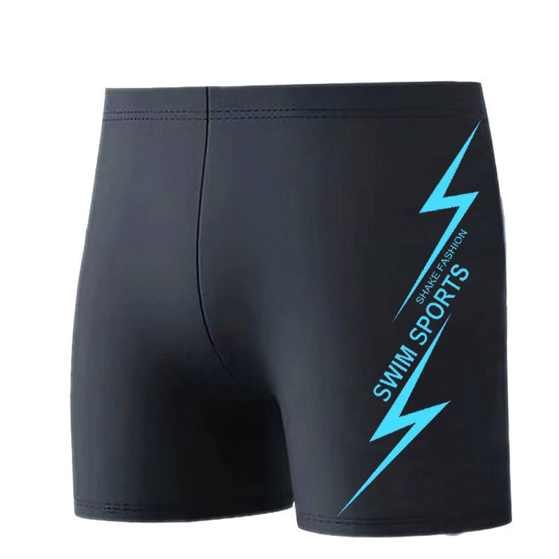 Men's Clothing Men's Swimming Trunks Anti Embarrassment Boxer Beach Swimming Trunks Hot Spring Quick Drying Loose Professional Swimming_voghion.com