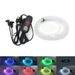 APP Colorful USB Powered LED Multiple Color Modes 5M Fiber Ambient Light, Car Interior Decorative Light_voghion.com