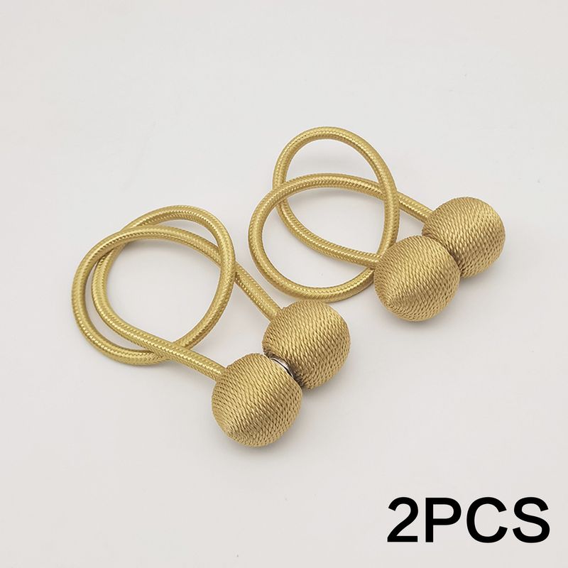 Home Furniture Simple High Strength Magnetic Suction Magnetic Ball Curtain Buckle Tie Rope Earphone Curtain Accessories_voghion.com
