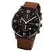 Canvas Bracelet Set Simple High-end Quartz Watch New Calendar Wristwatch Men's Gift_voghion.com