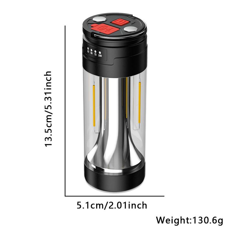 Nouvelle lampe de camping multifonctionnelle Type-C, lampe de poche longue endurance, lumière d'ambiance de camping_voghion.com
