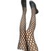 2025d Black Hollow Out Rhinestone JK Sexy Tights With Letters Plus Size Tempting Ins Bowknot Fishnet Stockings_voghion.com