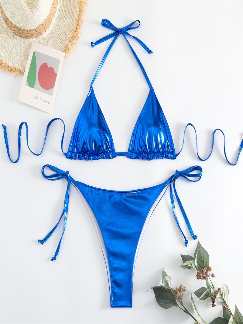 Damenbekleidung Split Bikini Multi Color Hot Stamping Badeanzug Mode Badeanzug_voghion.com