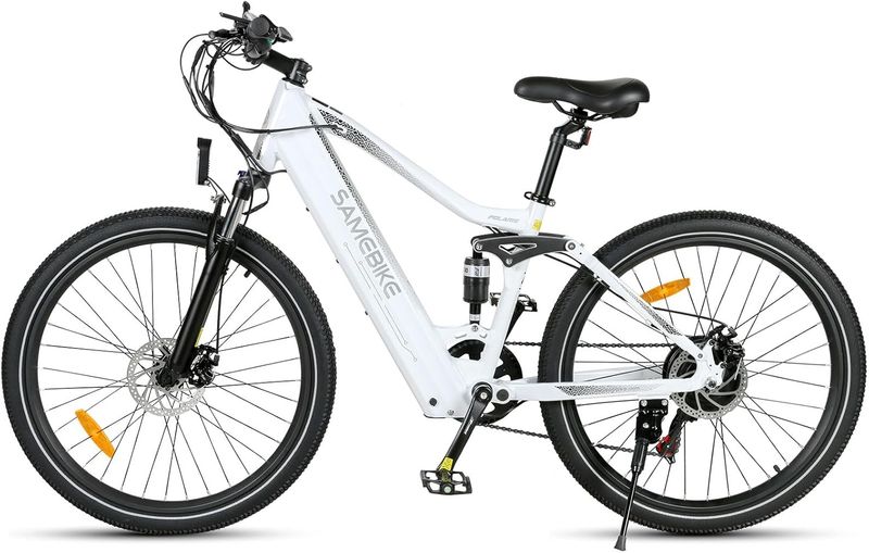 SAMEBIKE Elcykel E-Bike 26 Tommer 48 V 14 Ah Aftageligt batteri Maksimal rækkevidde op til 55-110 km City EBike Mænd Damer_voghion.com
