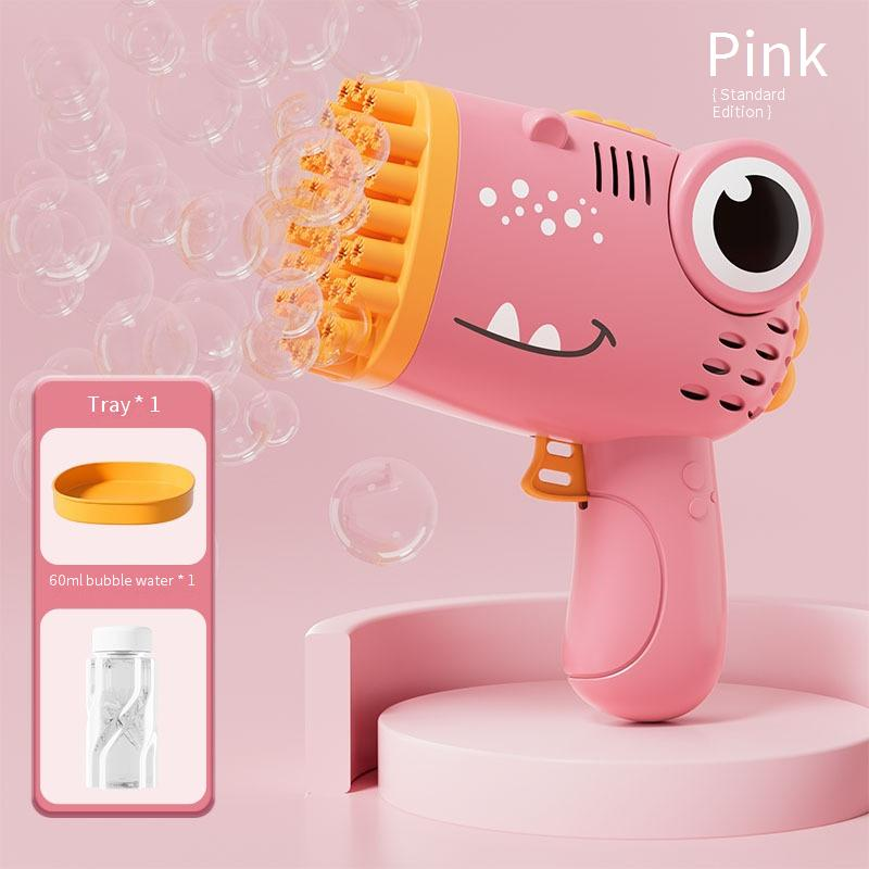 Bubble Machine Children's Toys Fully Automatic Bubble Blowing Stick Electric Hot Gatling Bubble Gun Stall_voghion.com