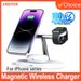 3 In 1 Fast Charging Magnetic Wireless Charger For Mag Safe IPhone 16-12 Pro Max Samsung S24 IPhone/Galaxy Watch_voghion.com