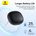 Cuffie wireless Baseus AirGo AS01 con clip auricolare, Bluetooth 5.3, 2 microfoni ENC, riduzione del rumore in chiamata HD, auricolari sportivi_voghion.com