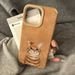 Nova capa de celular fofa e divertida com gato para iPhone 16, para meninas, iPhone 15, Pro Max/14, comércio exterior, 13, Pro 12_voghion.com