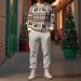 2024 Autumn New 3D Printed Men's Round Neck Sleeve Long Pants Set_voghion.com