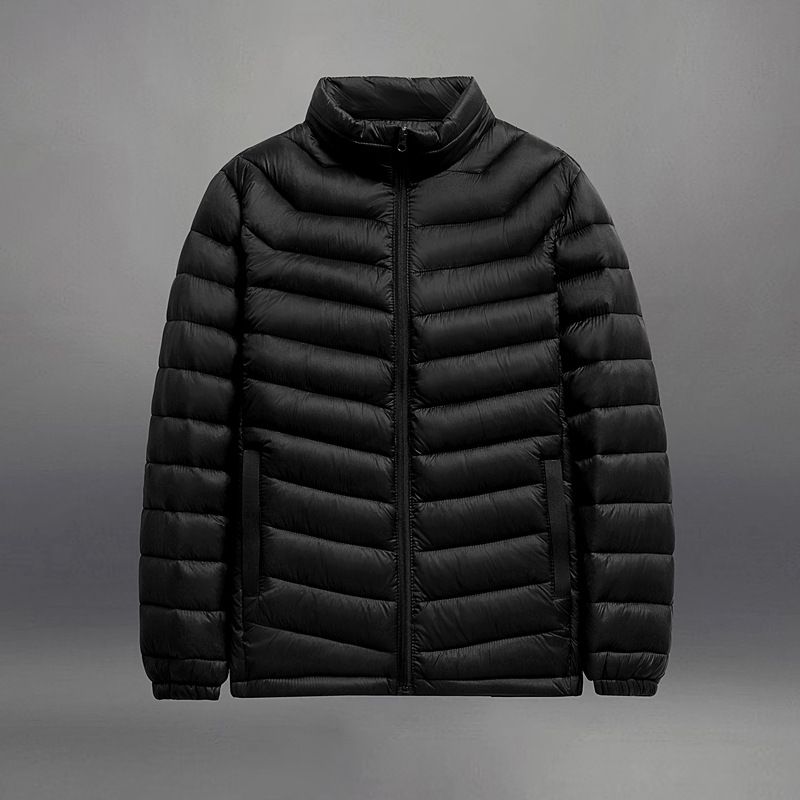 Giacca da uomo nuova, leggera, imbottita in cotone, calda e fredda, per autunno e inverno_voghion.com