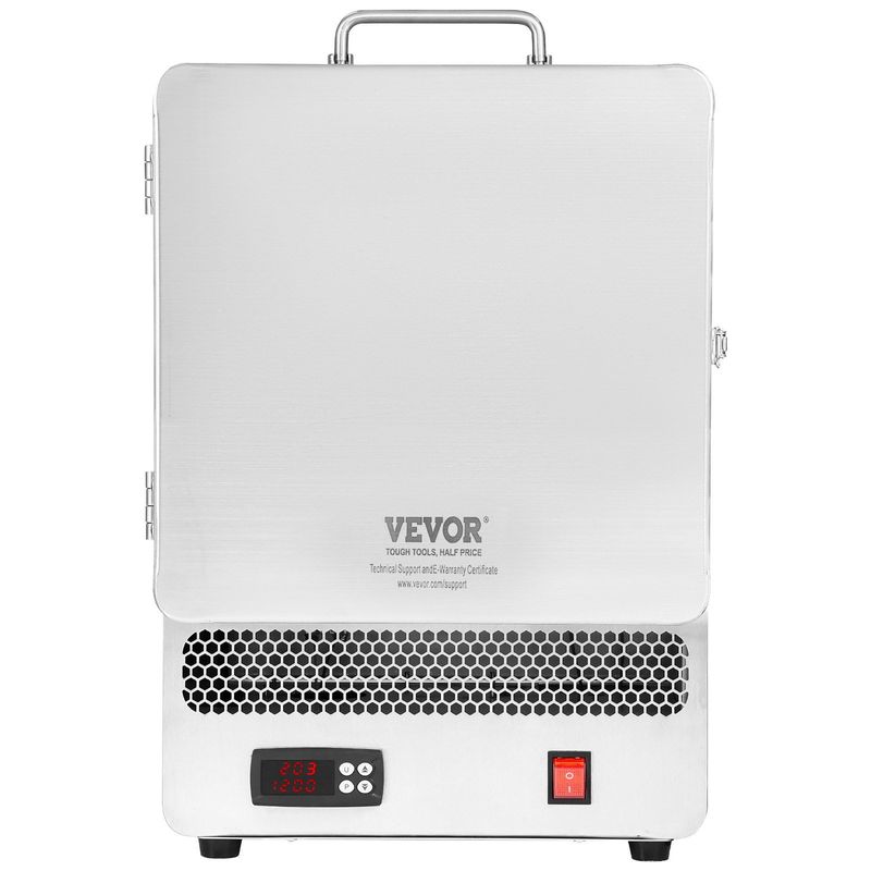 Electric Kiln, 1500W Electric Melting Furnace, Max Temperature 2192°F/1200°C, Stainless Steel Electric Furnace for Wax Casting, Metal Clay DIY, Metal _voghion.com