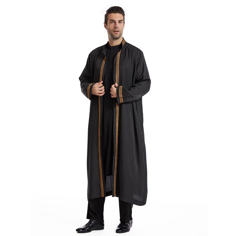 Herenkleding Heren abaya moslim lang kledingstuk_voghion.com