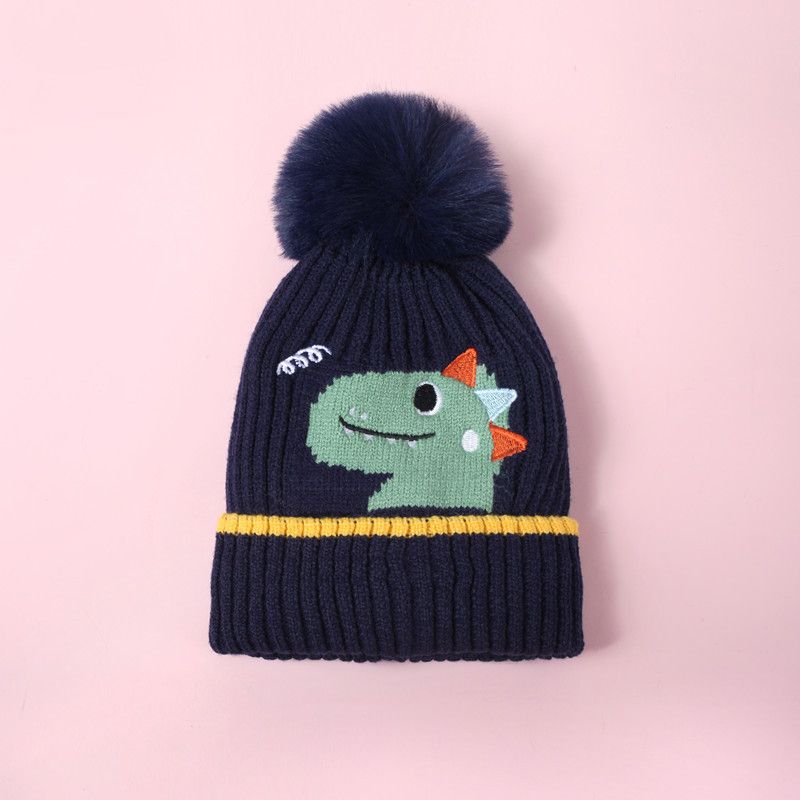 Novo outono e inverno lã engrossada crianças gorro de lã Natal cercando alce meninos e meninas frio e quente gorro de malha_voghion.com
