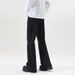 Men's Clothing Autumn And Winter Elastic Black Machete Flared Jeans Men's Slim Fit And Long Legs Bootcut Long Pants_voghion.com
