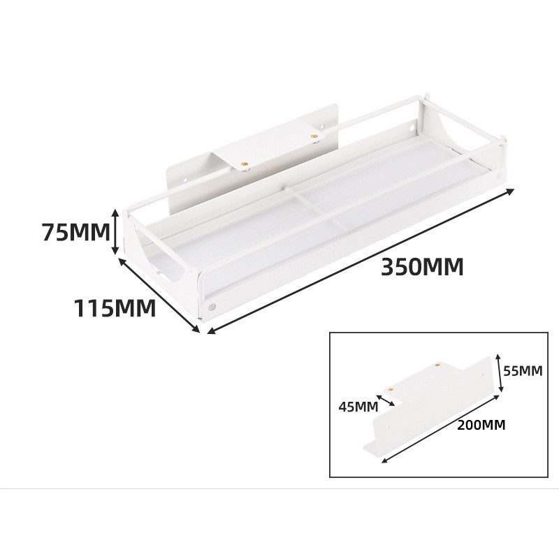 Kjøkken Husholdnings Snackstativ Skuffstil Gap Rack Glideskinne Under Vasken_voghion.com