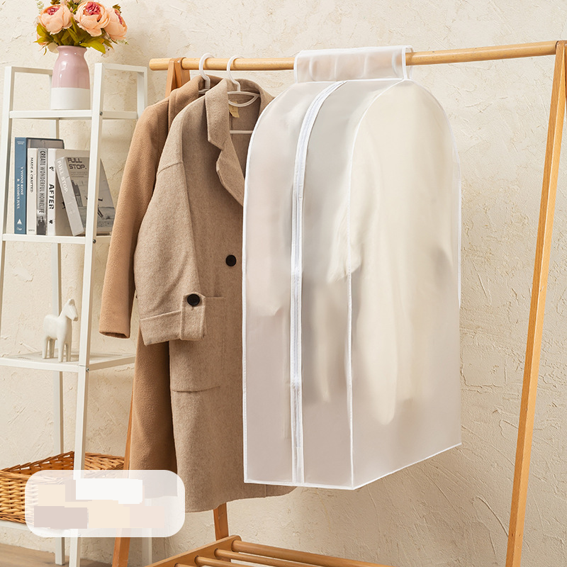 Dust Cover Transparent Household Clothing Waterproof Dust Bag Hanging Coat Suit Storage Bag_voghion.com