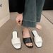Women's Minimalist Flat Sandals - Breathable Open-Toe Slides For Beach & Casual Wear_voghion.com