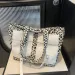 Borsa a tracolla da donna con stampa leopardata, grande, personalizzata, in tessuto, con doppia tasca, casual, con spedizione gratuita_voghion.com