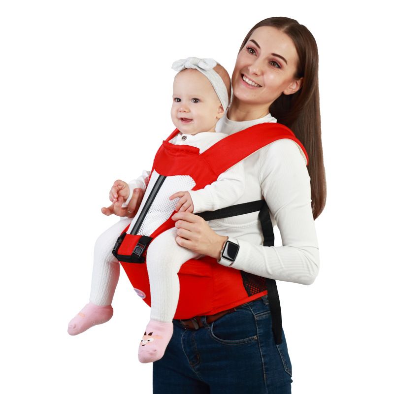 0-48 Monate Ergonomischer Babytrage-Rucksack mit Hüftsitz für Neugeborene, multifunktionaler Tragetuch-Wickel-Taillenhocker, Baby-Känguru_voghion.com