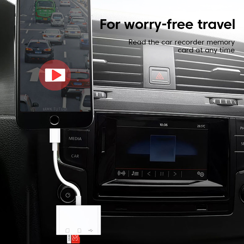 Adapter Type-C Micro TF CF SD Memory Card Reader Writer Compact Flash USB-C Adapter for Book Samsung Huawei Xi_voghion.com