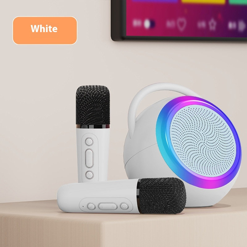 Q1 Portable Outdoor Audio Family Karaoke Audio Wireless Bluetooth Audio Children's Microphone Integrated Bluetooth Speaker_voghion.com