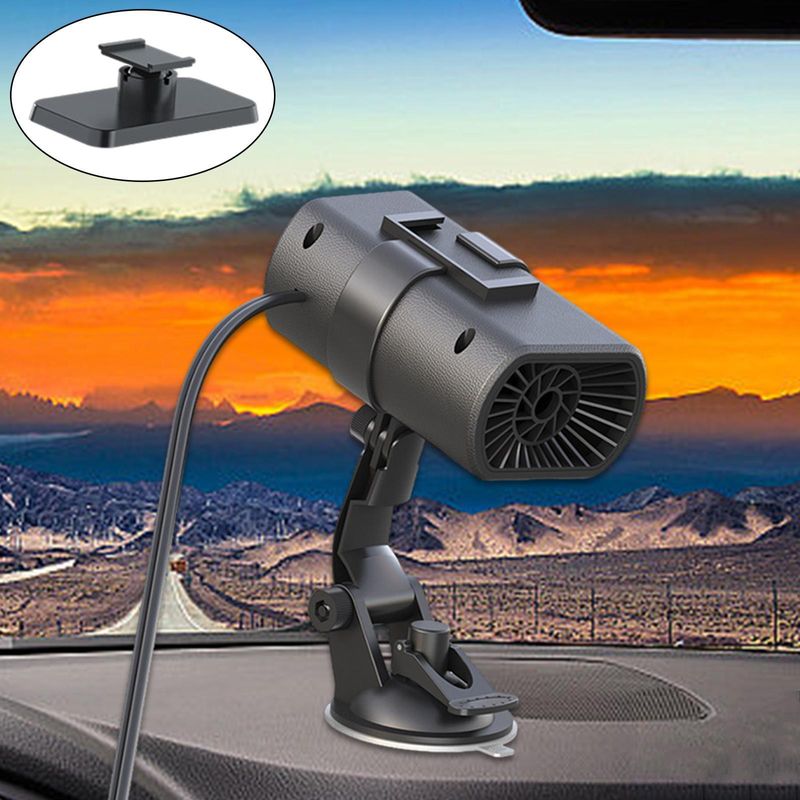 12V Lämmitin Kannettava Auto Sisustus Kuorma-autot Tuulilasin huurteenpoisto_voghion.com