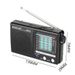 1KU Mini radio numérique portable avec haut-parleur intégré SW/AM/FM, alimentée par batterie, antenne télescopique pour intérieur et extérieur_voghion.com