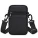 High-end Leather Mobile Phone Bag Waterproof Versatile Messenger Bag Vertical Mobile Phone Bag Change Bag_voghion.com