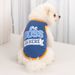 New Dog Clothes Vest Spring Summer Style For Cats_voghion.com