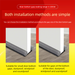 Self-Adhesive Door Bottom Seal Strip, Weather Proof Draught Excluder For Bedroom, Soundproof Windproof Gap Blocker_voghion.com