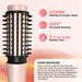 2 In 1 Hair Curler And Straightener 7000Mah Cordless Portable Travel Curling Iron Mini Brush, Rechargeable Heated Hot_voghion.com