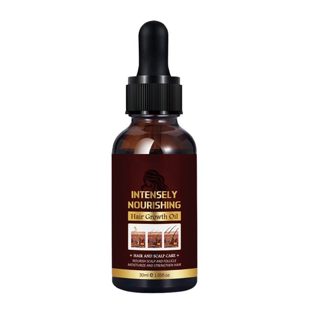 Aceite esencial para el crecimiento del cabello Aceleración del crecimiento Nutrición Engrosamiento del cabello Mantenimiento profundo Productos para la pérdida del cabello Crecimiento rápido Reparación Aceite de coco Suministros para el cabello_voghion.com