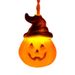 Guirnalda de luces de calabaza para Halloween, luces LED de colores con USB, modelo pequeño a batería, luz intermitente navideña, tira de luces de ambiente._voghion.com