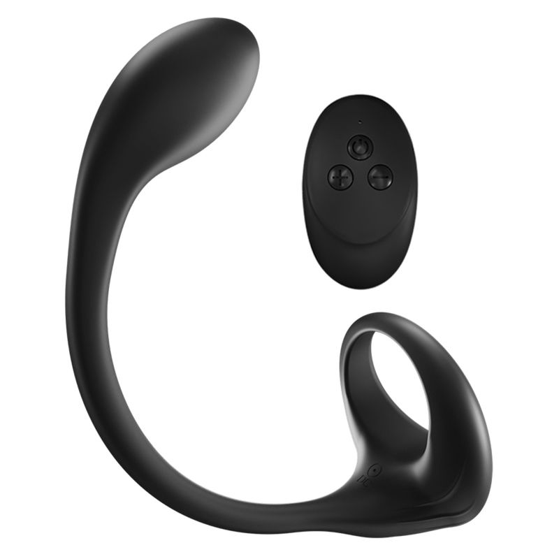 Ring Vibrator Male Prostate Massage Wireless Remote Butt Plug Masturbator Delay Ejaculation ring Sex Toy for Men Adult_voghion.com